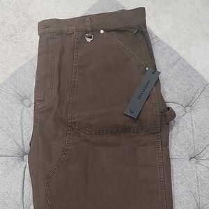 Men's Dark Brown Cargo Pants